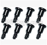 SuBotech BG1507 WLS019 T-Head Step screws(8pcs)-3.0X10PB,Subotech BG1507 RC Car Spare parts Accessories,1:12 4WD BG1507 RC Racing Car parts,High Speed Drifting Buggy Parts