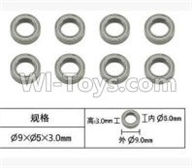 SuBotech BG1507 WZC002 Ball bearing(8pcs)-5X9X3MM,Subotech BG1507 RC Car Spare parts Accessories,1:12 4WD BG1507 RC Racing Car parts,High Speed Drifting Buggy Parts