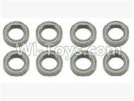 SuBotech BG1507 WZC004 Ball bearing(8pcs)-10X15X4MM,Subotech BG1507 RC Car Spare parts Accessories,1:12 4WD BG1507 RC Racing Car parts,High Speed Drifting Buggy Parts