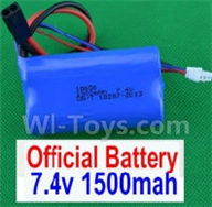 SuBotech BG1518 DZDC01 7.4V 1500MAH Battery(1pcs),Subotech BG1518 RC Car Spare parts Accessories,1:12 4WD BG1518 RC Racing Car parts,High Speed Drifting Buggy Parts
