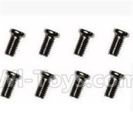 SuBotech BG1518 WLS016 Machine Screws(8pcs)-M3X6,Subotech BG1518 RC Car Spare parts Accessories,1:12 4WD BG1518 RC Racing Car parts,High Speed Drifting Buggy Parts