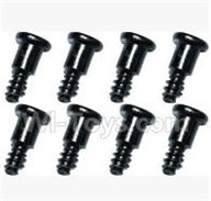 SuBotech BG1518 WLS019 T-Head Step screws(8pcs)-3.0X10PB,Subotech BG1518 RC Car Spare parts Accessories,1:12 4WD BG1518 RC Racing Car parts,High Speed Drifting Buggy Parts