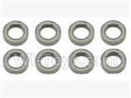 SuBotech BG1518 WZC004 Ball bearing(8pcs)-10X15X4MM,Subotech BG1518 RC Car Spare parts Accessories,1:12 4WD BG1518 RC Racing Car parts,High Speed Drifting Buggy Parts