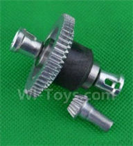 SuBotech BG1509 CJ0008 Rear Metal Differentials Assembly,Subotech BG1509 RC Car Spare parts Accessories,1:12 4WD BG1509 RC Racing Car parts,High Speed Drifting Buggy Parts