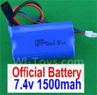 SuBotech BG1509 DZDC01 7.4V 1500MAH Battery(1pcs),Subotech BG1509 RC Car Spare parts Accessories,1:12 4WD BG1509 RC Racing Car parts,High Speed Drifting Buggy Parts