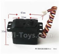 SuBotech BG1509 DZDJ02 Servo,Subotech BG1509 RC Car Spare parts Accessories,1:12 4WD BG1509 RC Racing Car parts,High Speed Drifting Buggy Parts