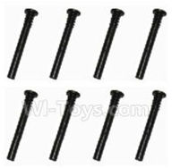 SuBotech BG1509 WLS015 Half Tooth Screws(8pcs)-M3X24,Subotech BG1509 RC Car Spare parts Accessories,1:12 4WD BG1509 RC Racing Car parts,High Speed Drifting Buggy Parts