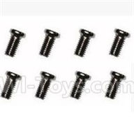 SuBotech BG1509 WLS016 Machine Screws(8pcs)-M3X6,Subotech BG1509 RC Car Spare parts Accessories,1:12 4WD BG1509 RC Racing Car parts,High Speed Drifting Buggy Parts