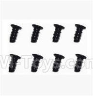 SuBotech BG1509 WLS021 Flat head screws(8pcs)-M2.3X6,Subotech BG1509 RC Car Spare parts Accessories,1:12 4WD BG1509 RC Racing Car parts,High Speed Drifting Buggy Parts
