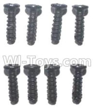 Subotech BG1510A Parts-WLS026 Pan head screws(8pcs)-M2.7X7,Subotech BG1510A RC Car Spare parts Accessories,1:24 4WD BG1510A RC Racing Car parts,High Speed Drifting Buggy Parts