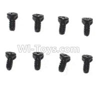 Subotech BG1510A Parts-WLS032 Countersunk head screws(8pcs)-M1.4X4,Subotech BG1510A RC Car Spare parts Accessories,1:24 4WD BG1510A RC Racing Car parts,High Speed Drifting Buggy Parts