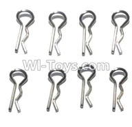 FQ777 HOPPER 9012 spare Parts-22-05 R-shape Pin(8pcs),FQ777 HOPPER 9012 RC Car Spare parts Accessories,1:24 9012 RC Racing Car parts,High Speed Drifting Buggy Parts