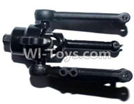 FQ777 HOPPER 9012 spare Parts-34 CJ0019 Front and Left swing arm unit,FQ777 HOPPER 9012 RC Car Spare parts Accessories,1:24 9012 RC Racing Car parts,High Speed Drifting Buggy Parts