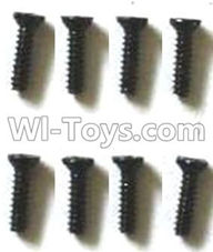 Subotech BG1510B Parts-WLS033 Countersunk head screws(8pcs)-M1.4X6,Subotech BG1510B RC Car Spare parts Accessories,1:24 4WD BG1510B RC Racing Car parts,High Speed Drifting Buggy Parts