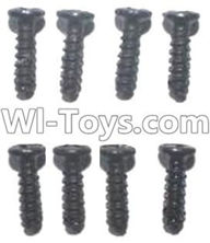 Subotech BG1510C WLS026 Pan head screws(8pcs)-M2.7X7,Subotech BG1510C RC Car Spare parts Accessories,1:24 4WD BG1510C RC Racing Car parts,High Speed Drifting Buggy Parts