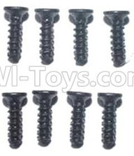 Subotech BG1510D WLS029 Countersunk head screws(8pcs)-M2.7X7,Subotech BG1510D RC Car Spare parts Accessories,1:24 4WD BG1510D RC Racing Car parts,High Speed Drifting Buggy Parts