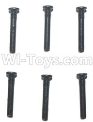 Subotech BG1510D WLS030 Half tooth screws(6pcs)-2.3X11.2,Subotech BG1510D RC Car Spare parts Accessories,1:24 4WD BG1510D RC Racing Car parts,High Speed Drifting Buggy Parts