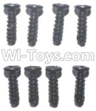 Subotech BG1511 WLS026 Pan head screws(8pcs)-M2.7X7,Subotech BG1511 RC Car Spare parts Accessories,1:12 4WD BG1511A BG1511B BG1511C BG1511D RC Racing Car parts,High Speed Drifting Buggy Parts
