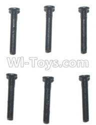 Subotech BG1511 WLS030 Half tooth screws(6pcs)-2.3X11.2,Subotech BG1511 RC Car Spare parts Accessories,1:12 4WD BG1511A BG1511B BG1511C BG1511D RC Racing Car parts,High Speed Drifting Buggy Parts