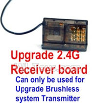 SuBotech BG1508 Car Spare Parts-25-07 Upgrade 2.4G Receiver board(Can only be used for Upgrade Brushless set,You must buy the upgrade Transmitter together to use for Upgrade Brushless set),Subotech BG1513 RC Car Spare parts Accessories,1:12 4WD BG1513 RC