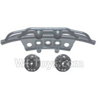 SuBotech BG1513 S15061001+1002+1005 Front Anti-collision frame Assembly,Subotech BG1513 RC Car Spare parts Accessories,1:12 4WD BG1513 RC Racing Car parts,High Speed Drifting Buggy Parts