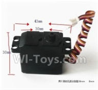 SuBotech BG1513 DZDJ02 Servo,Subotech BG1513 RC Car Spare parts Accessories,1:12 4WD BG1513 RC Racing Car parts,High Speed Drifting Buggy Parts