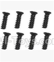 SuBotech BG1513 WLS010 Flat Head M2.6X10KB,Subotech BG1513 RC Car Spare parts Accessories,1:12 4WD BG1513 RC Racing Car parts,High Speed Drifting Buggy Parts
