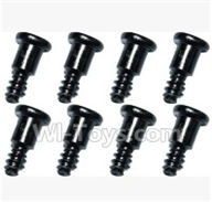 SuBotech BG1513 WLS019 T-Head Step screws(8pcs)-3.0X10PB,Subotech BG1513 RC Car Spare parts Accessories,1:12 4WD BG1513 RC Racing Car parts,High Speed Drifting Buggy Parts