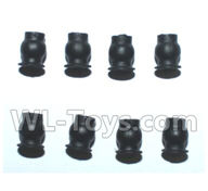 Subotch BG1515 Parts-60 S15151809 Ball Sleeve(8pcs),Subotech BG1515 RC Car Spare parts Accessories,1:12 4WD BG1515 RC Racing Car parts,High Speed Drifting Buggy Parts