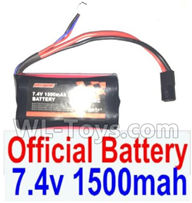 Subotch BG1515 Parts-75-01 DZDC01 7.4V 1500MAH Battery,18650 Battery(1pcs),Subotech BG1515 RC Car Spare parts Accessories,1:12 4WD BG1515 RC Racing Car parts,High Speed Drifting Buggy Parts