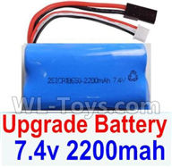 Subotch BG1515 Parts-76-01 DZDC01 Upgrade 7.4V 2200mah 15C Battery(1pcs),Subotech BG1515 RC Car Spare parts Accessories,1:12 4WD BG1515 RC Racing Car parts,High Speed Drifting Buggy Parts
