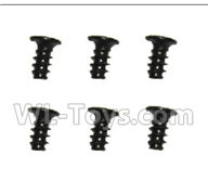 Subotch BG1515 Parts-95-02 WLS006 Flat head screws(2.6X5KB)-8pcs,Subotech BG1515 RC Car Spare parts Accessories,1:12 4WD BG1515 RC Racing Car parts,High Speed Drifting Buggy Parts