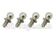 Subotch BG1515 Parts-95-07 WLS018 4.8X12 Bal Head screw(4pcs),Subotech BG1515 RC Car Spare parts Accessories,1:12 4WD BG1515 RC Racing Car parts,High Speed Drifting Buggy Parts