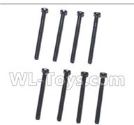 Subotch BG1515 Parts-95-13 WLS044 Mechanical screw (2.5X24PM)-8pcs,Subotech BG1515 RC Car Spare parts Accessories,1:12 4WD BG1515 RC Racing Car parts,High Speed Drifting Buggy Parts