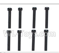 Subotch BG1515 Parts-95-14 WLS045 Mechanical screw (2.5X18PM)-8pcs,Subotech BG1515 RC Car Spare parts Accessories,1:12 4WD BG1515 RC Racing Car parts,High Speed Drifting Buggy Parts