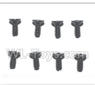 Subotch BG1515 Parts-95-22 WLS053 Countersunk head screws(3X8KB)-8pcs,Subotech BG1515 RC Car Spare parts Accessories,1:12 4WD BG1515 RC Racing Car parts,High Speed Drifting Buggy Parts