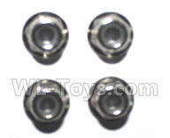 Subotch BG1515 Parts-96-01 WLS001 M4 Flange Damping Locknut(4pcs),Subotech BG1515 RC Car Spare parts Accessories,1:12 4WD BG1515 RC Racing Car parts,High Speed Drifting Buggy Parts