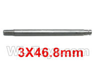 Subotch BG1515 Parts-96-19 WTZ026 Shock-absorbing shaft-3X46.8mm,Subotech BG1515 RC Car Spare parts Accessories,1:12 4WD BG1515 RC Racing Car parts,High Speed Drifting Buggy Parts