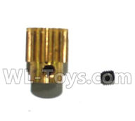 Subotch BG1515 Parts-96-21 WTZ028 Motor Gear-M0.5T17,Subotech BG1515 RC Car Spare parts Accessories,1:12 4WD BG1515 RC Racing Car parts,High Speed Drifting Buggy Parts