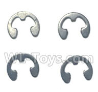 Subotch BG1515 Parts-96-24 WTZ032 4mm E type retaining ring(4PCS),Subotech BG1515 RC Car Spare parts Accessories,1:12 4WD BG1515 RC Racing Car parts,High Speed Drifting Buggy Parts