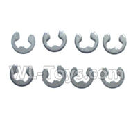 Subotch BG1515 Parts-96-25 WTZ033 1.5mm E type retaining ring(8PCS),Subotech BG1515 RC Car Spare parts Accessories,1:12 4WD BG1515 RC Racing Car parts,High Speed Drifting Buggy Parts