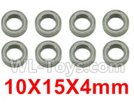 Subotch BG1515 Parts-96-29 WZC003 Ball Bearing(8pcs)-10X15X4mm,Subotech BG1515 RC Car Spare parts Accessories,1:12 4WD BG1515 RC Racing Car parts,High Speed Drifting Buggy Parts
