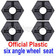 Subotech BG1520 Official Plastic Combination device, six angle wheel seat(4pcs)-S15201703