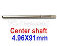Subotech BG1520 Center shaft - 4.96X91mm-WTZ039
