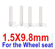 Subotech BG1520 Positioning pin,Axis Pin(1.5X9.8mm)-4pcs