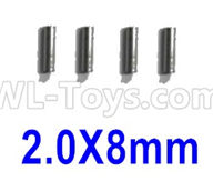 Subotech BG1520 optical axis(4pcs)-2X8mm-WTZ034