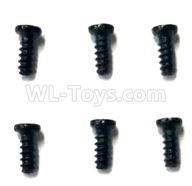 Subotech BG1520 screws-2.3X13.5 half-tooth screws(6pcs)-WLS031