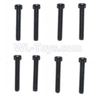 Subotech BG1520 screws-2.5X16PM machine screws(8pcs)-WLS054