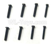 Subotech BG1520 screws-2.5X14KM machine screws(8pcs)-WLS065