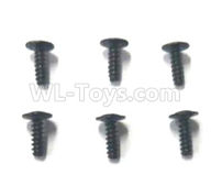 Subotech BG1520 screws-2.3X8X6PWB meson screw(6pcs)-WLS068